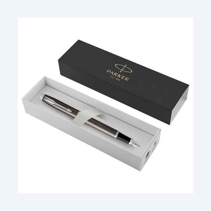 Penna Stilografica IM CT punta M Dark Espresso Parker | Ecotempo