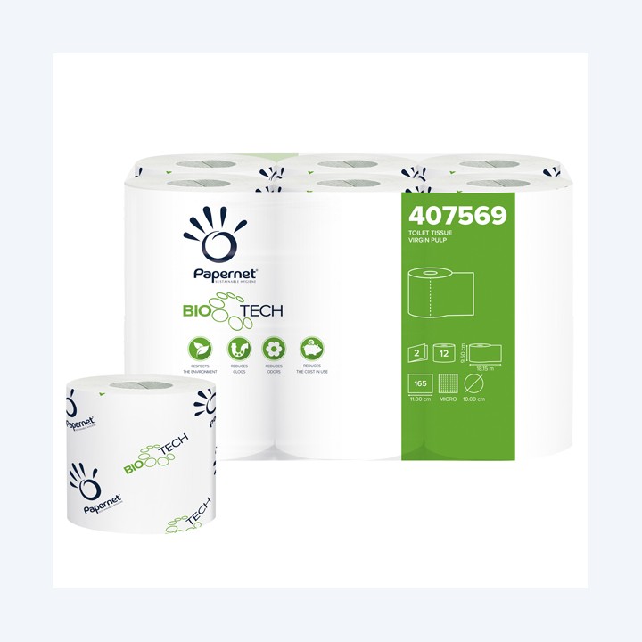 Carta igienica standard Bio Tech 2 veli — 79645 | Ecotempo