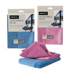 Panno Ultrafibra Vetri microfibra 40x40 cm Perfetto | Ecotempo