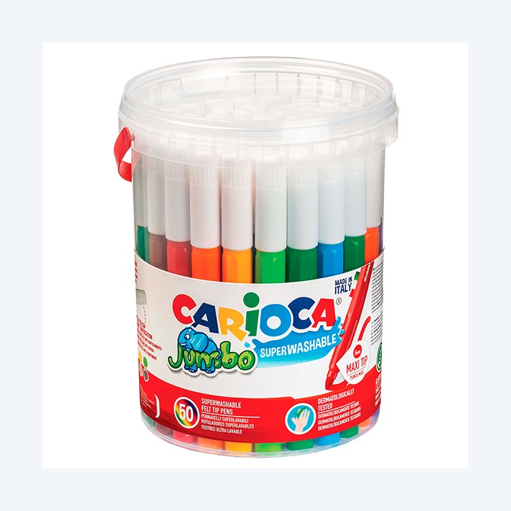Pennarelli Jumbo punta 6,0mm colori — 79758 | Ecotempo
