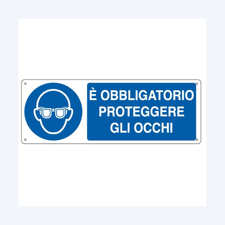 Cartello segnalatore 35x12,5 cm È — 79812 | Ecotempo