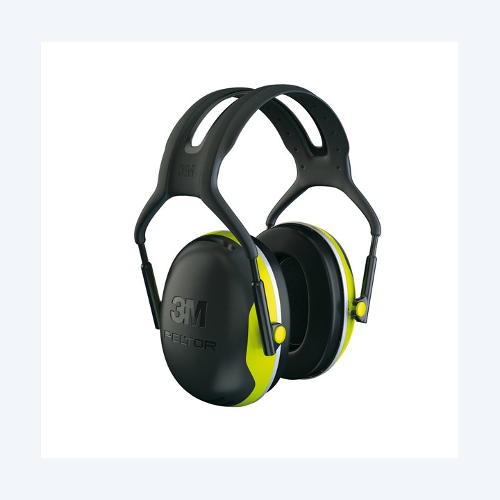 Cuffia protettiva Peltor X4A SNR 33 dB verde/nero 3M | Ecotempo