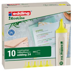 Evidenziatore 24 EcoLine punta — 79939 | Ecotempo