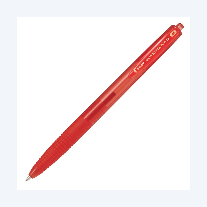 Penna a scatto Supergrip G punta 1,0mm rosso Pilot | Ecotempo