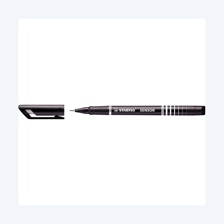 Fineliner Stabilo Sensor tratto 0,3mm nero Stabilo | Ecotempo