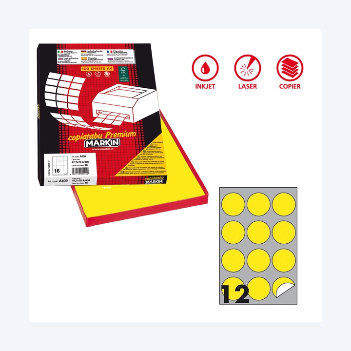 Etichette adesive R/310 in carta — 80184 | Ecotempo