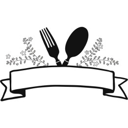 Stencil per vetri (tema cibo&bevande) — 80242 | Ecotempo