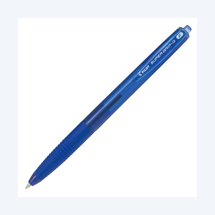 Penna a scatto Supergrip G punta 0,7mm blu Pilot | Ecotempo