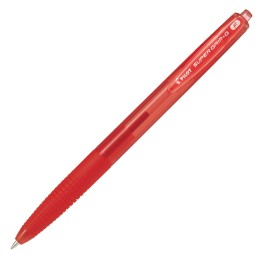Penna a scatto Supergrip G punta 0,7mm rosso Pilot | Ecotempo