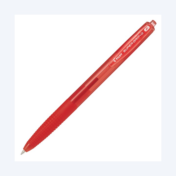 Penna a scatto Supergrip G punta 0,7mm rosso Pilot | Ecotempo