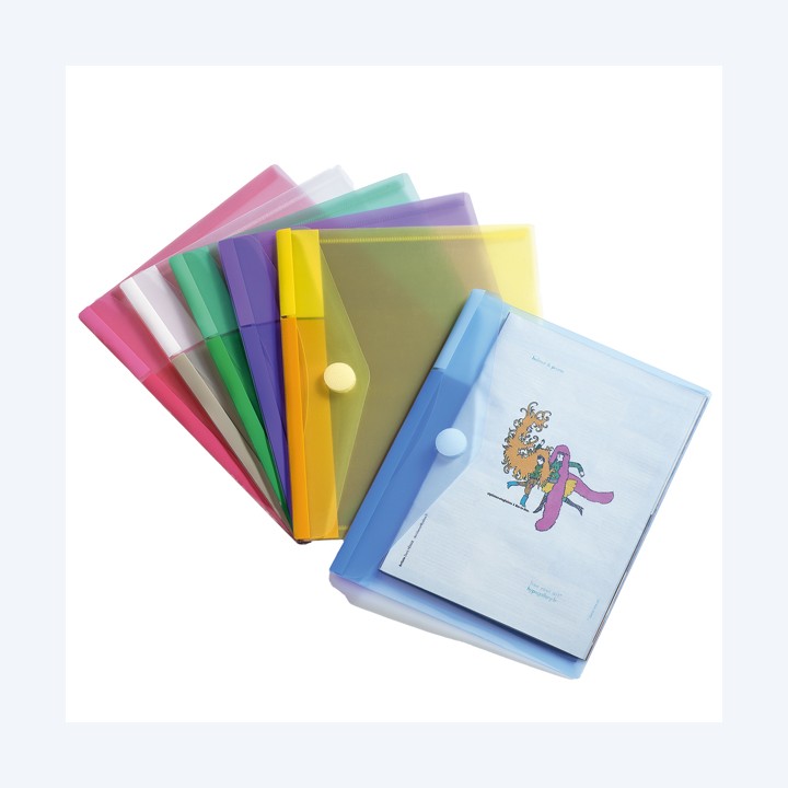 Buste con bottone in velcro PP 24 x 19 — 80325 | Ecotempo