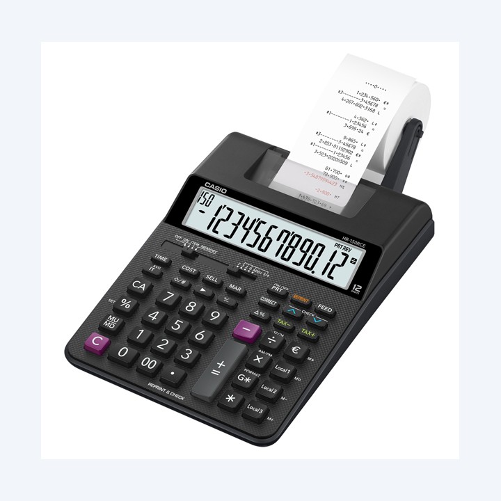 Calcolatrice scrivente HR-150RCE con — 80346 | Ecotempo