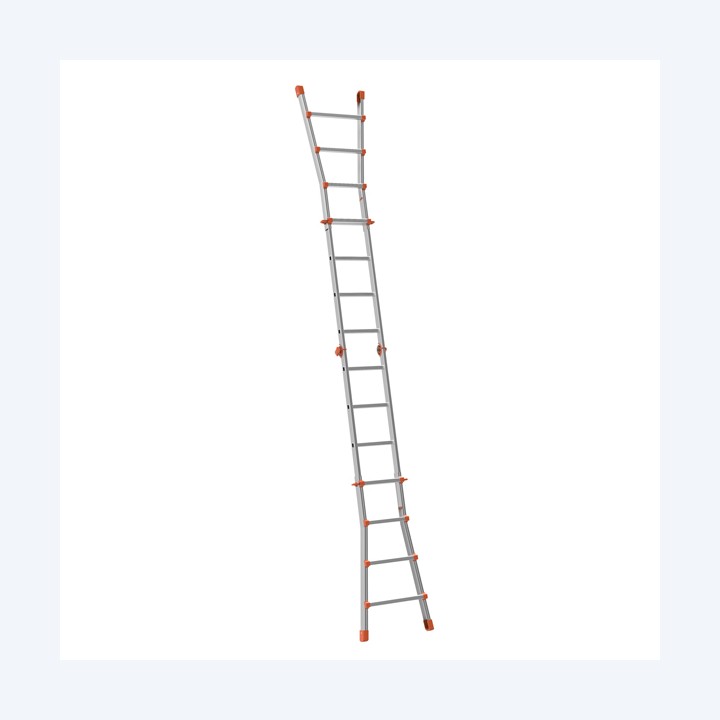 Scala telescopica Squadra 8+8 gradini — 80741 | Ecotempo
