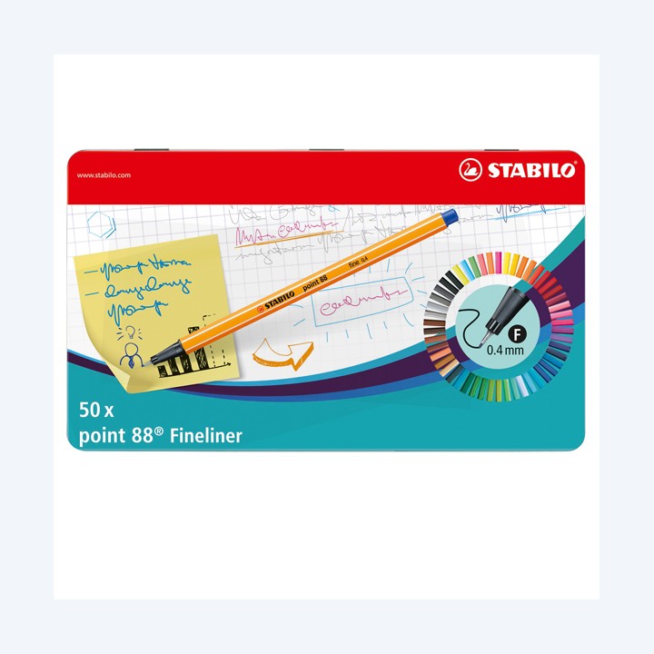 Fineliner Point 88 tratto 0,4 mm colori — 80875 | Ecotempo
