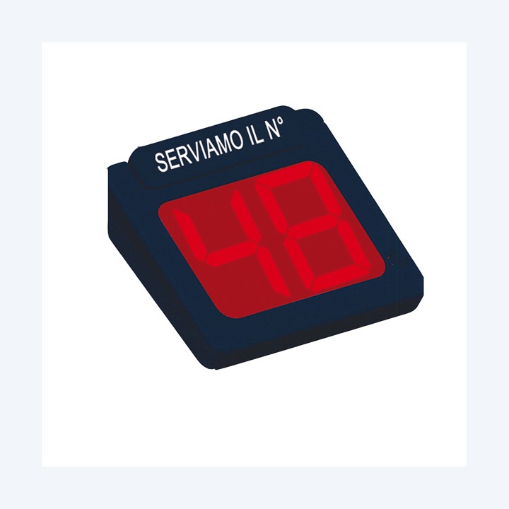 Display 2 Digits per sistema elimina code Printex | Ecotempo