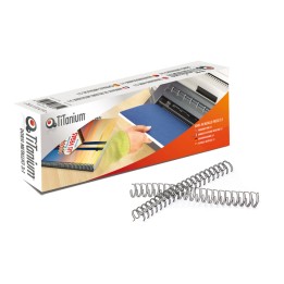 Dorsi spirale metallo 34 anelli passo — 81432 | Ecotempo