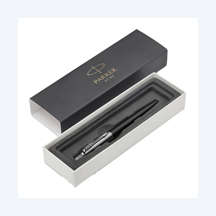 Penna sfera Jotter Core punta M fusto nero Parker | Ecotempo