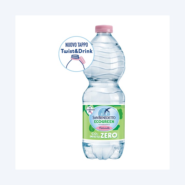 Acqua naturale PET bottiglia da 500 ml San Benedetto | Ecotempo