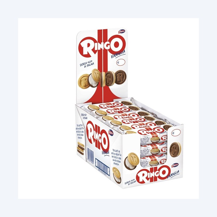Ringo gusto vaniglia Pavesi monoporzione da 55 gr | Ecotempo
