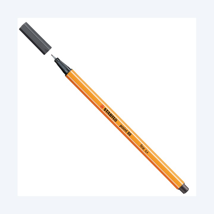 Fineliner Point 88 tratto 0,4 mm grigio — 81712 | Ecotempo