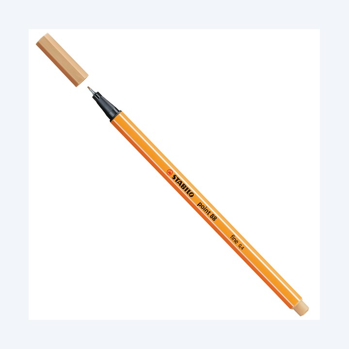 Fineliner Point 88 tratto 0,4 mm ocra chiaro 88 Stabilo | Ecotempo