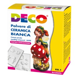 Polvere di ceramica bianca 1 kg Deco | Ecotempo