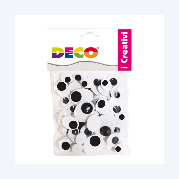 Occhietti adesivi ovali misure — 82012 | Ecotempo