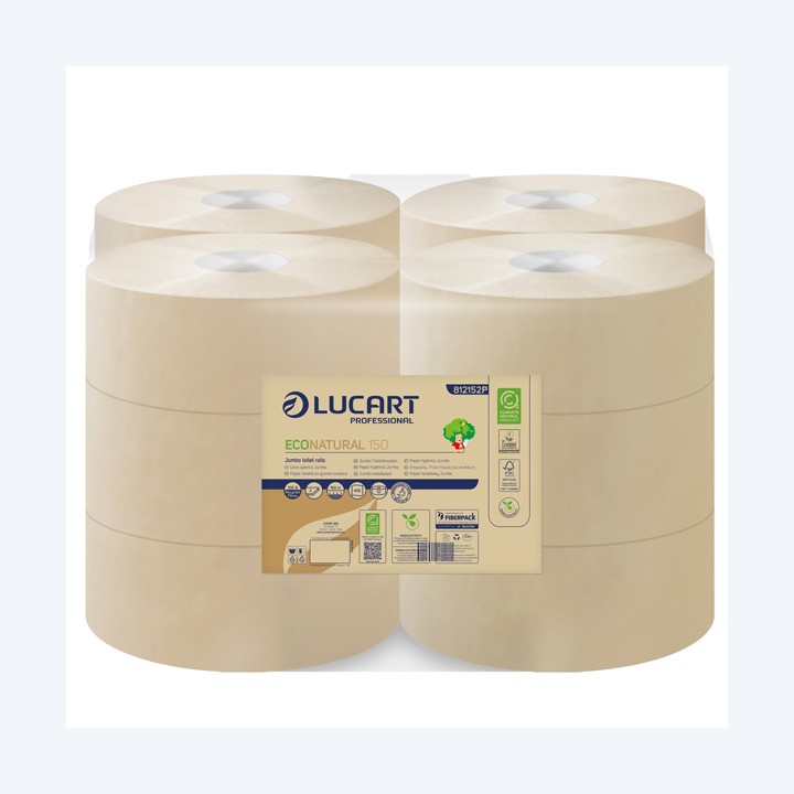Carta igienica EcoNatural Mini Jumbo — 82486 | Ecotempo