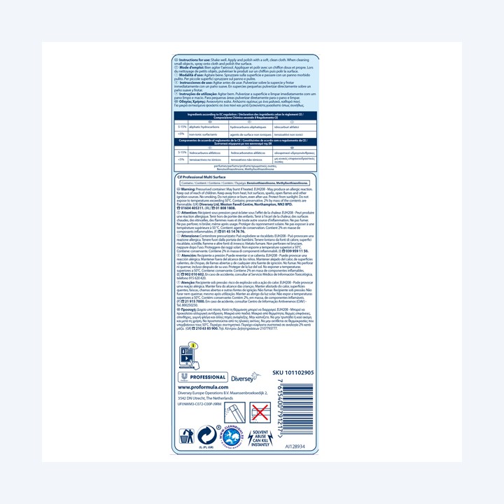 Spray Multi Surface antistatico profumo — 82606 | Ecotempo
