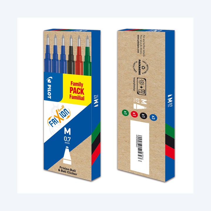 Refill a sfera Frixionball punta 0,7mm — 82717 | Ecotempo