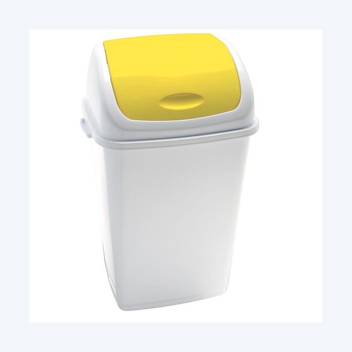 Pattumiera con coperchio basculante Rif — 82734 | Ecotempo