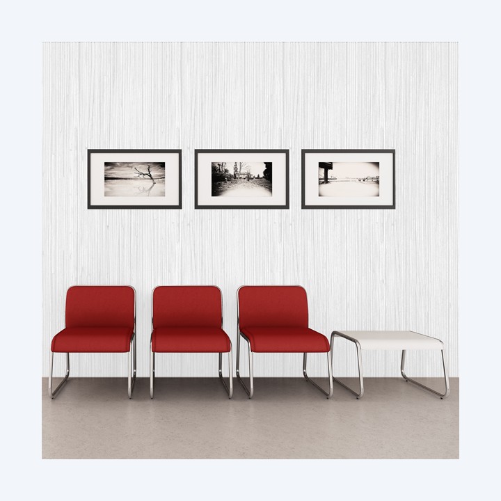 Tavolino attesa Carosello CAT bianco Unisit | Ecotempo
