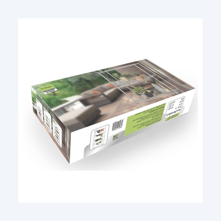 Kit scaffale Archimede Outdoor 3 — 82993 | Ecotempo