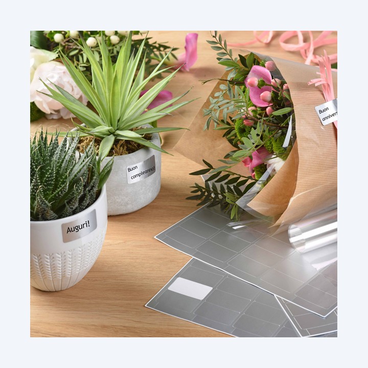 Etichette adesive ovali SL4 in carta — 83252 | Ecotempo