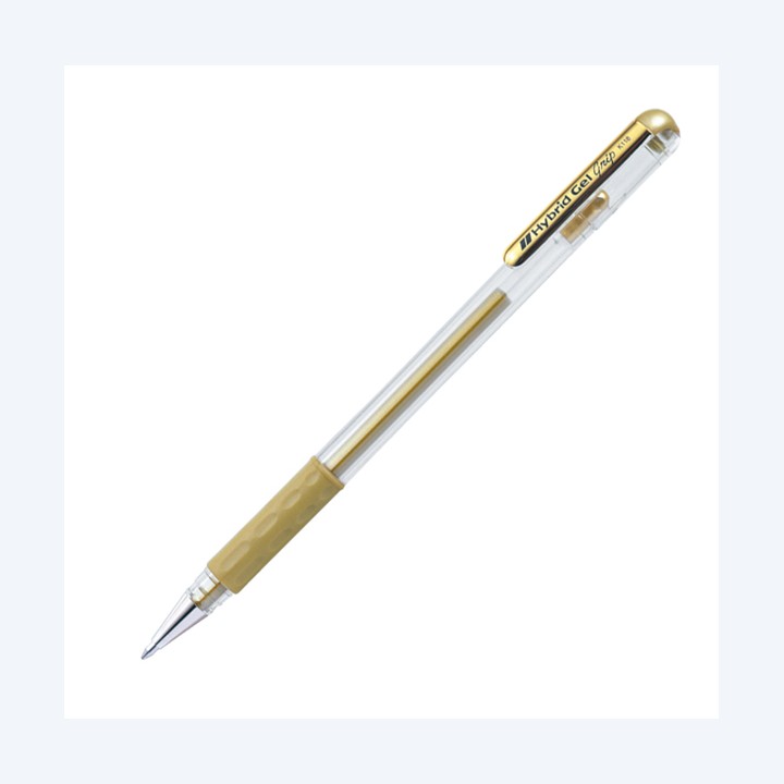 Roller gel Hybrid Grip punta 0,8mm oro Pentel | Ecotempo