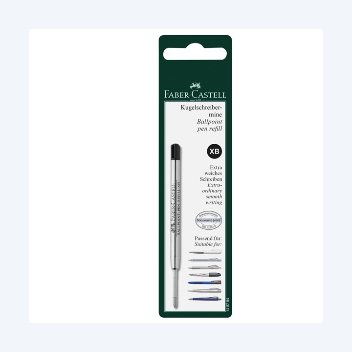 Refill XB punta 0,7mm fusto nero per — 83366 | Ecotempo