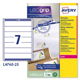 AVERY Etichette adesive L4760 in carta — 83396 | Ecotempo
