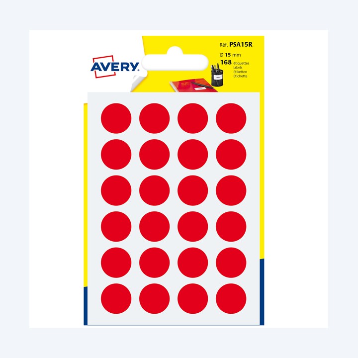 Etichette adesive tonde PSA in carta — 83401 | Ecotempo