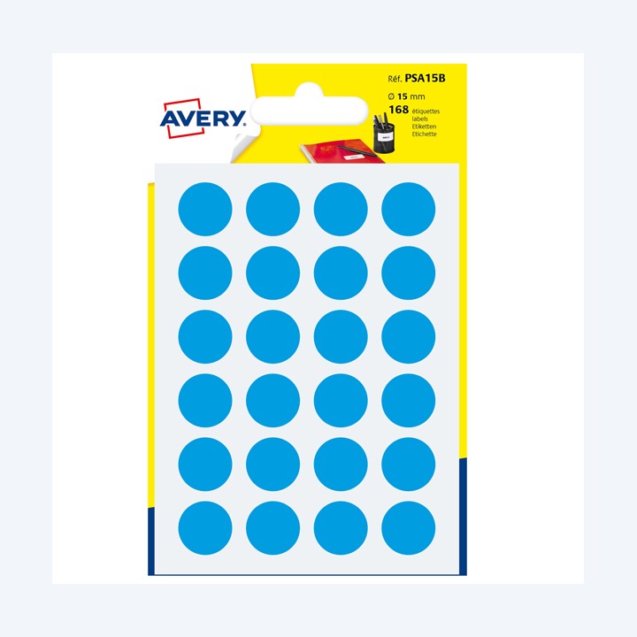 Etichette adesive tonde PSA in carta — 83410 | Ecotempo
