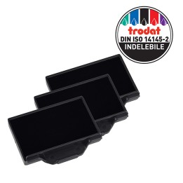 Tampone di ricambio 6/53 nero Trodat conf. 3 pezzi | Ecotempo