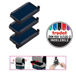 Tampone di ricambio 6/4911 blu Trodat conf. 3 pezzi | Ecotempo