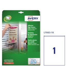 Tasche adesive L7083 permanenti 21 x — 83466 | Ecotempo