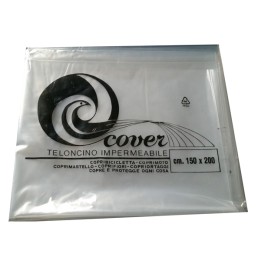Telo copritutto 150 x 200 cm PE trasparente Gandolfi | Ecotempo