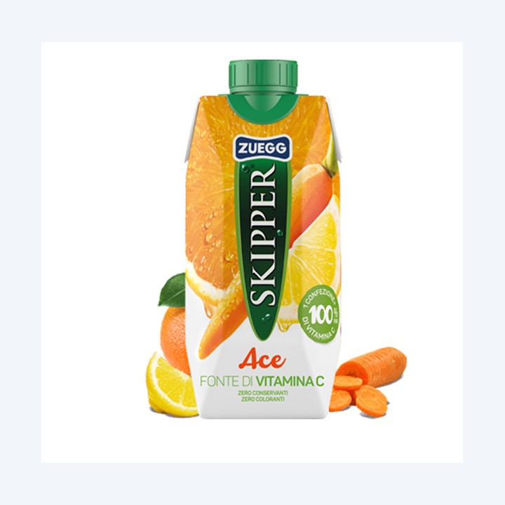 Succo Skipper gusto ACE Zuegg brick 330 ml | Ecotempo