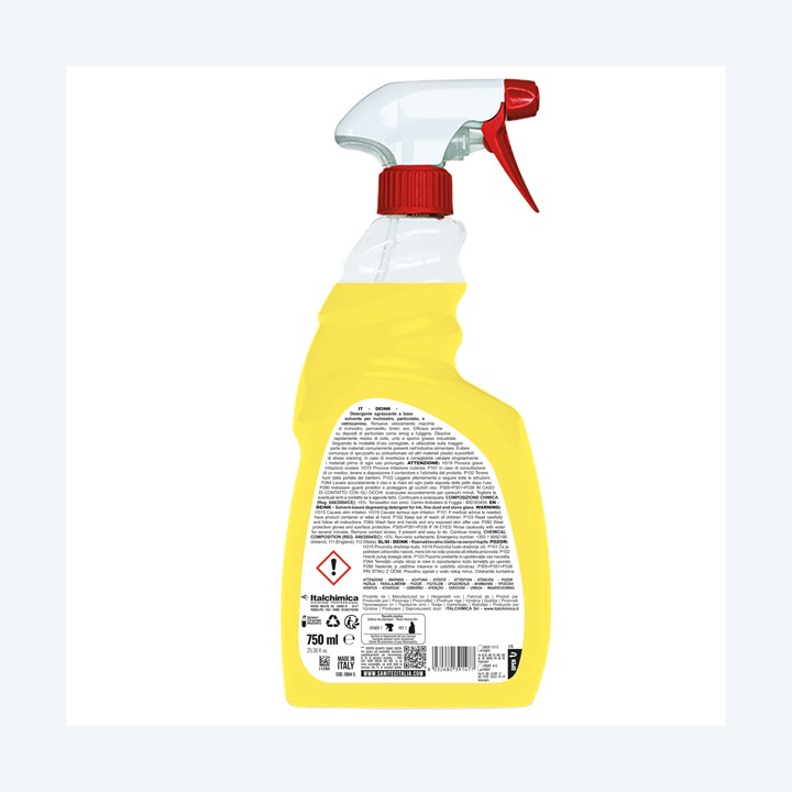 Detergente sgrassante Deink trigger 750 — 84070 | Ecotempo