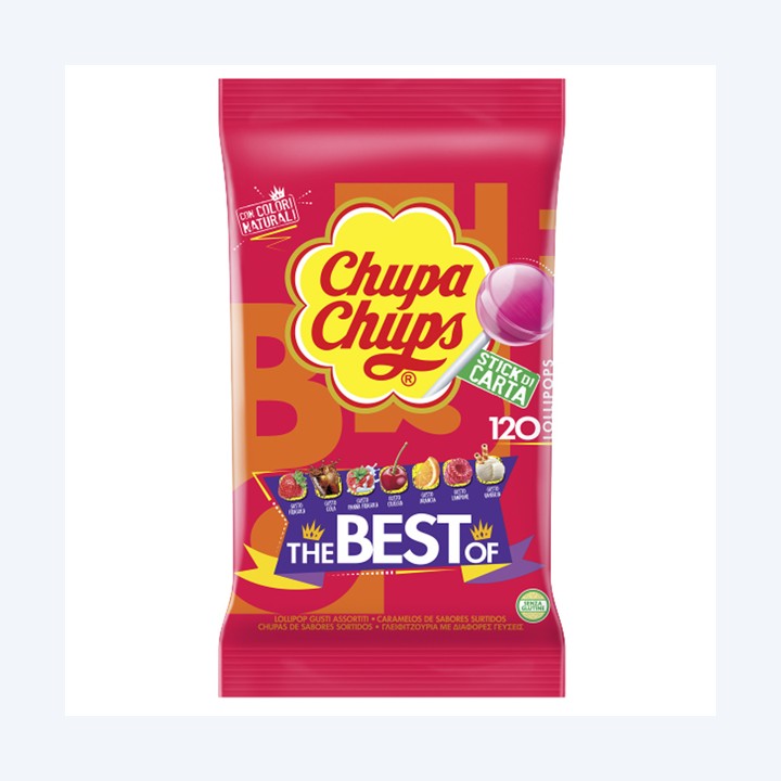 Chupa Chups busta da 120 pezzi | Ecotempo