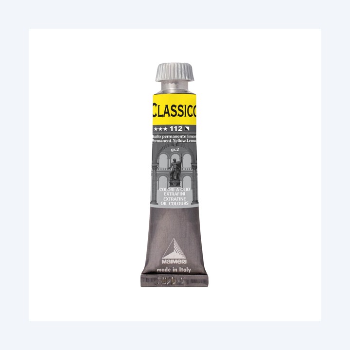 Colore a olio extrafine 20 ml giallo — 85064 | Ecotempo