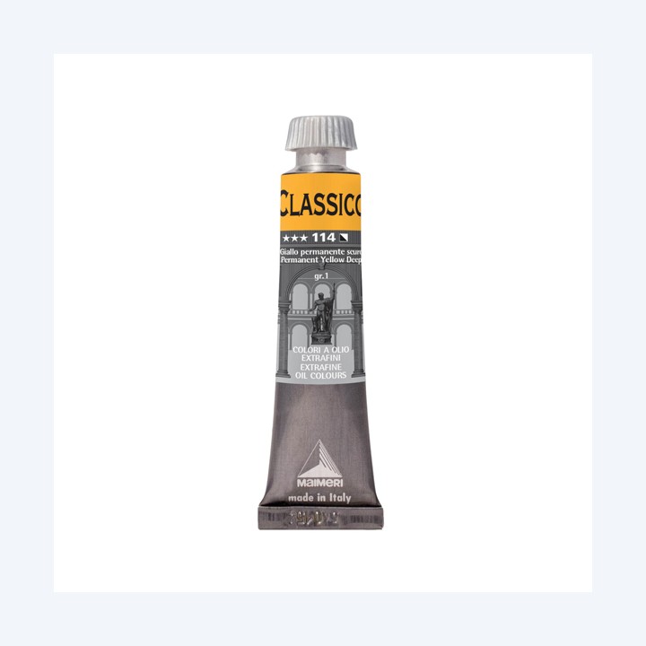 Colore a olio extrafine 20 ml giallo — 85065 | Ecotempo