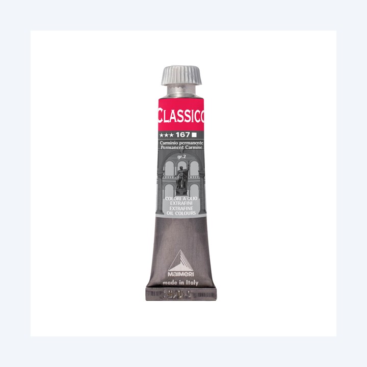 Colore a olio extrafine 20 ml carminio — 85069 | Ecotempo