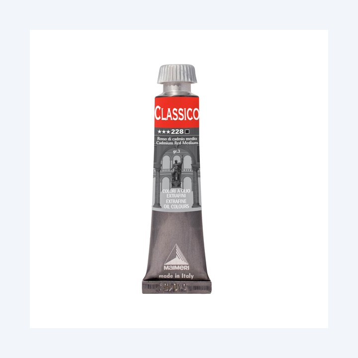 Colore a olio extrafine 20 ml rosso — 85070 | Ecotempo